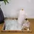 Bandeja Retangular Decorativa Espelhada de Madeira e Bambu - 45,5x35,5cm