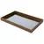 Bandeja Retangular Decorativa Espelhada de Madeira Woodart - 35x25cm - comprar online