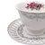 Jogo de Xícaras de Chá Mon Chéri 12 Peças em Porcelana – 220 ml cada - loja online