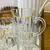 Leiteira de Cristal Transparente com Fio de Ouro Lyor – 290 ml - comprar online
