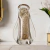 Figura Decorativa Imagem de Nossa Senhora em Vidro Transparente e Dourado 21cm da Wolff - comprar online