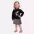 CONJUNTO CASACO COM SHORT SAIA BORDADO CACHORRINHOS MILON - comprar online