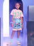 Imagem do CONJUNTO BLUSA E SHORT SAIA STITCH ANIMÊ