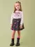 Imagem do CONJUNTO BLUSA COM SAIA CORACOES MOMI