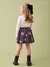 CONJUNTO BLUSA COM SAIA CORACOES MOMI - Pé de Amora