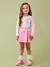 Imagem do CONJUNTO BLUSA LAÇO COM SHORT SAIA PREGAS MOMI