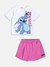 CONJUNTO BLUSA E SHORT SAIA STITCH MOMI na internet
