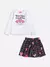 CONJUNTO BLUSA COM SAIA CORACOES MOMI na internet