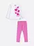 CONJUNTO BLUSA COM LEGGING CORACOES MOMI na internet