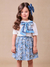 CONJUNTO BLUSA E SAIA LAÇO ANIMÊ - comprar online