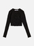 BLUSA MANGA LONGA TEXTURA I AM AUTHORIA - comprar online