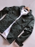 Campera Gabardina Verde - almanegra
