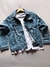 Campera Jean Zummo Celeste en internet