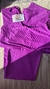 Conjunto fitness calça + top G roxo violeta - comprar online