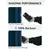 1 peça 2 peças cortinas blackout 100% para sala de estar forro com isolamento - Virtual Store