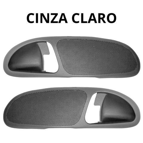 Par Acabamento Porta Gol Parati G3 - Dianteiro Cinza Claro (0020060 + 0020059)