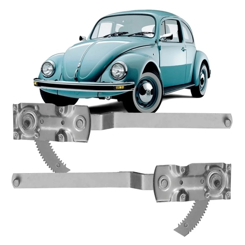 Par Maquina Vidro Fusca 71/96