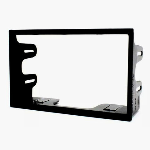 Moldura Painel Golf Polo Fiesta Ecosport - Preta 2 Din 89/A16