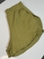 Short Duplo com Bolso Interno Flor