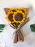 Ramo de girasoles crochet