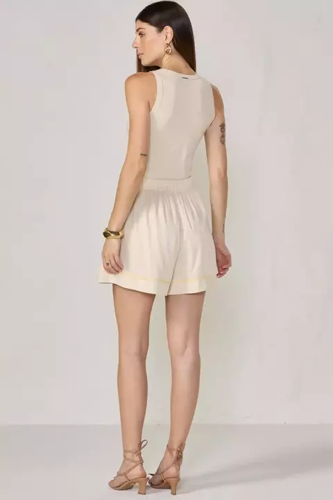 Blusa Regata Bege Claro