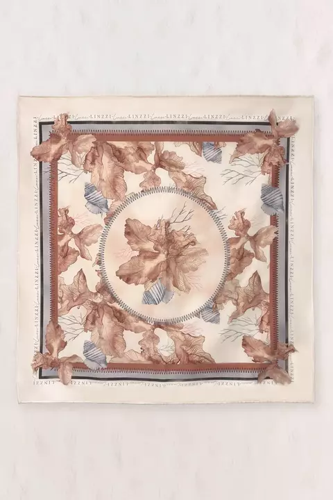 Lenço em Crepe Acetinado