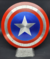 Escudo Capitão América com Base – Edição Colecionável em 3D