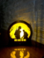 Luminária The Last of Us – Silhueta Joel & Ellie (Impressão 3D) - comprar online