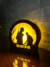 Luminária The Last of Us – Silhueta Joel & Ellie (Impressão 3D) na internet