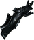 PARALAMA TRASEIRO TITAN 160 2022 A 2024 - comprar online
