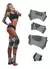 Set 8 Piezas Muñequera Codera Rodillera Tobillera Compresiva - comprar online