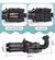 Burbujero Súper Pistola Automática De Burbujas Gun Color Negro - Jalomi Shop