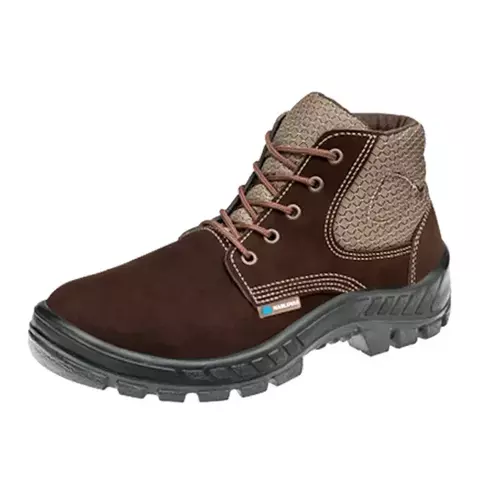 Botina Marluvas 50B26 C/Bico PVC Nobuck CA 45611