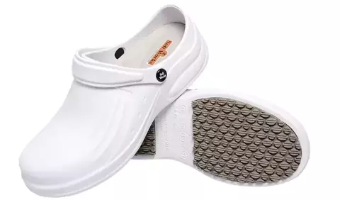 Sapato Tipo Tamanco Eva C/Palm Pu S.Works Ref.Bb61 Branco 36