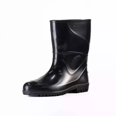 Bota PVC Cano Medio Preta Innpro CA 36025