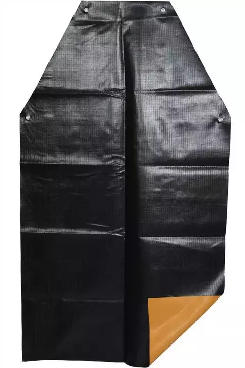 Avental de PVC Kp1000 Lar/Preto - 1,20 X 0,70 - Tiras Soldadas - CA 21208