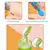 Garrafa de Alimentação com Colher em Silicone para Bebês - RC Media Express