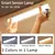 Luz Noturna de Indução LED Portátil com Sensor e USB-C