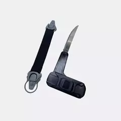 Cuchillo línea media con agarre palmar ¡Nuevo diseño! - Dis+Capacidad
