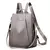 Mochila feminina de couro, bolsa escolar clássica preta - Pantera Negra Store