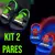 kit 2 papetes menino