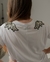 Remera Flowers bordada Blanco - thewins