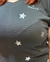 Remera Estrellas Olograficas Negra - tienda online