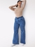 Jean Wide Leg Carol Celeste Nevado - tienda online