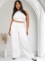 Jean Wide Leg Carol Blanco en internet