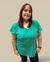 Blusa Dubai Bordada Verde - comprar online