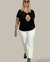 Remera Corazon divino Negro en internet