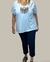 Remera Búho místico Celeste - thewins