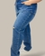 Jean Mom Rigido Bordado - tienda online
