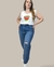 Jean Mom Rigido Bordado - comprar online